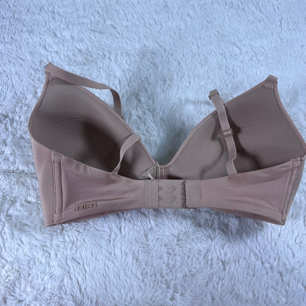 SKIMS‎ Wireless Form Lightly Lined Bra Mica Pink Tan Size 32D BR-WRL-1889 NEW - Picture 6 of 11
